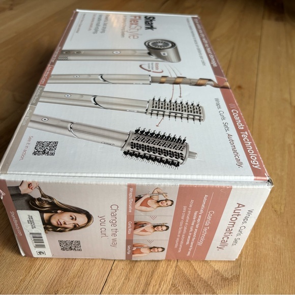 NEW Shark FlexStyle Hair Dryer & Styling System - Silver - Picture 15 of 16